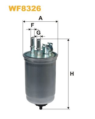 WIX FILTERS Топливный фильтр WF8326